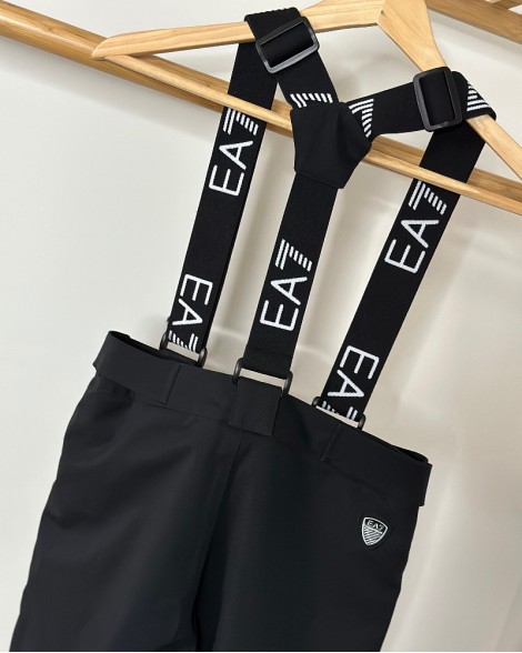Kalhoty dětské Emporio Armani lyžařské černé